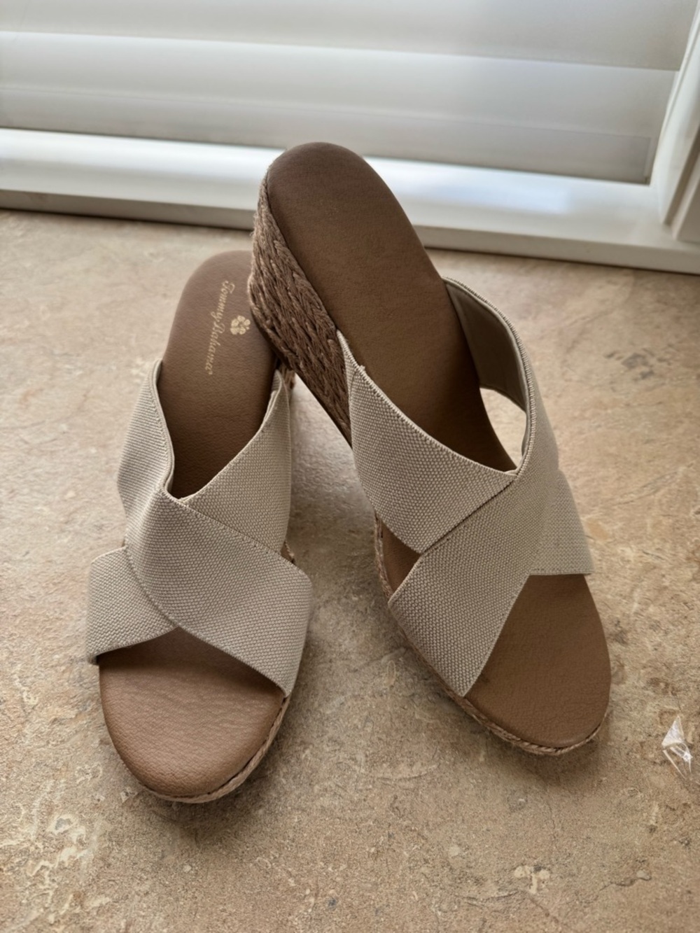 Tommy Bahama Suzette Wedge Espadrille Sandals, Size 9.5